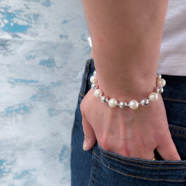 Pearl & Orb Full Bracelet