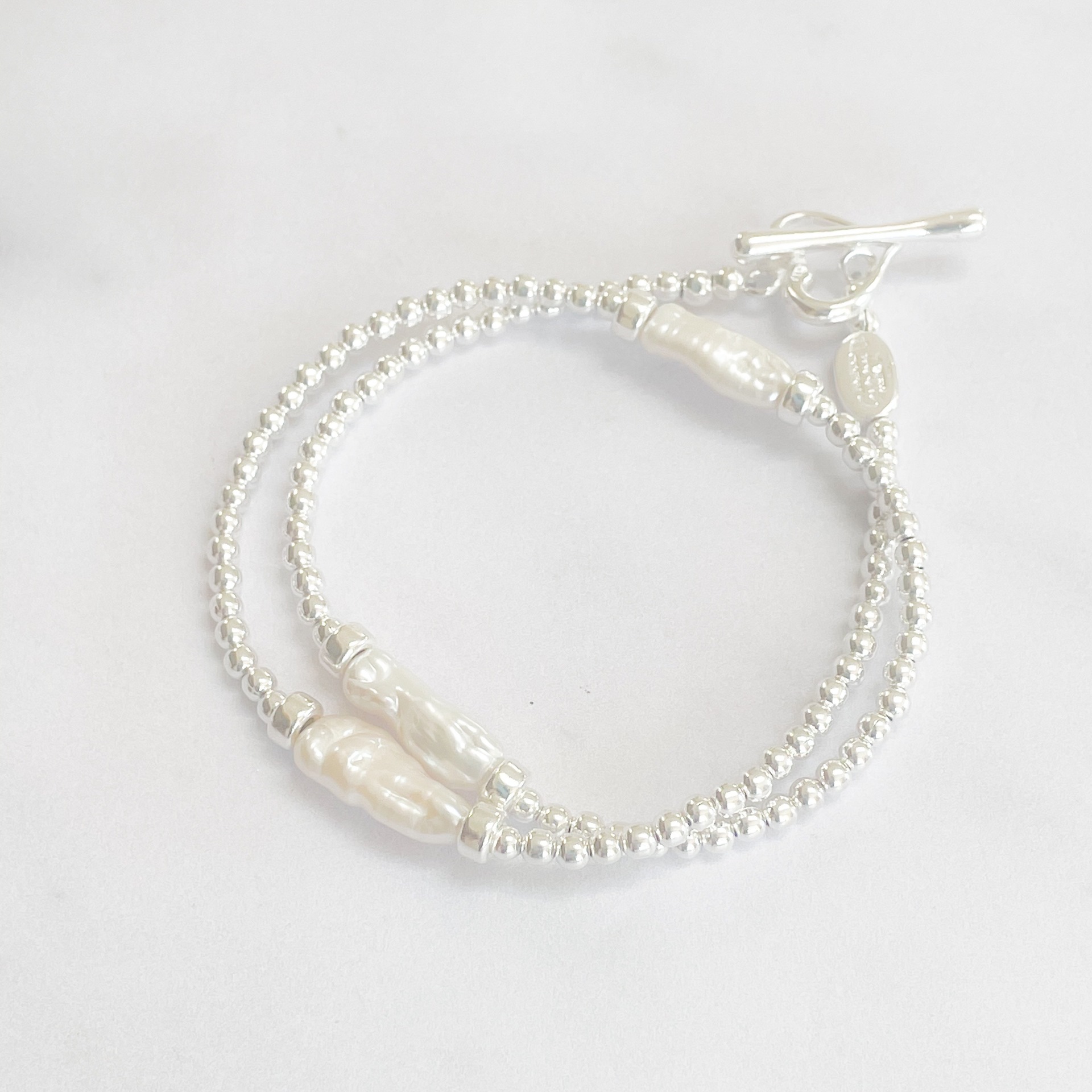 Biwa Pearl Wrap Bracelet 