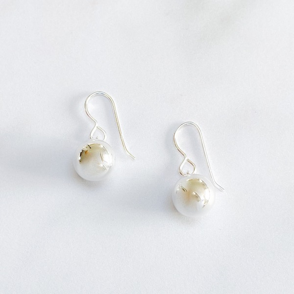 Drop Orb Earrings