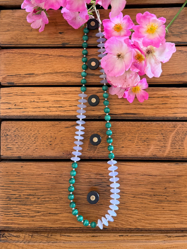 PALM HOUSE GEMSTONE NECKLACE