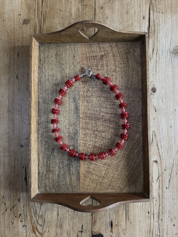 RED SEA BAMBOO CHUNKY NECKLACE