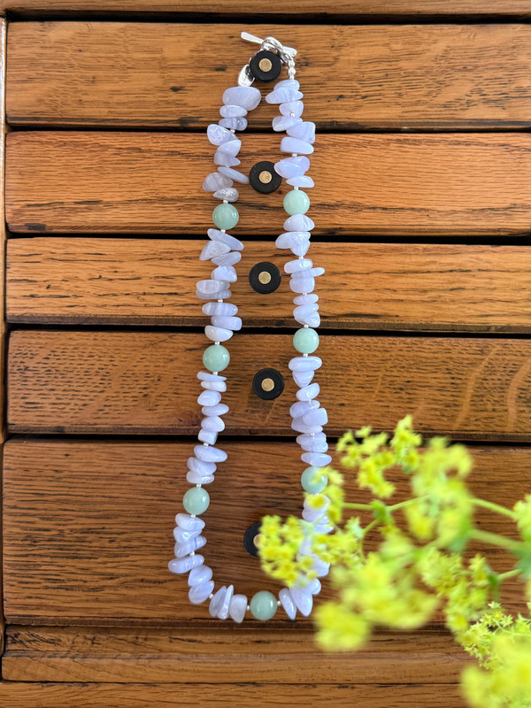 COASTAL BREEZE GEMSTONE NECKLACE