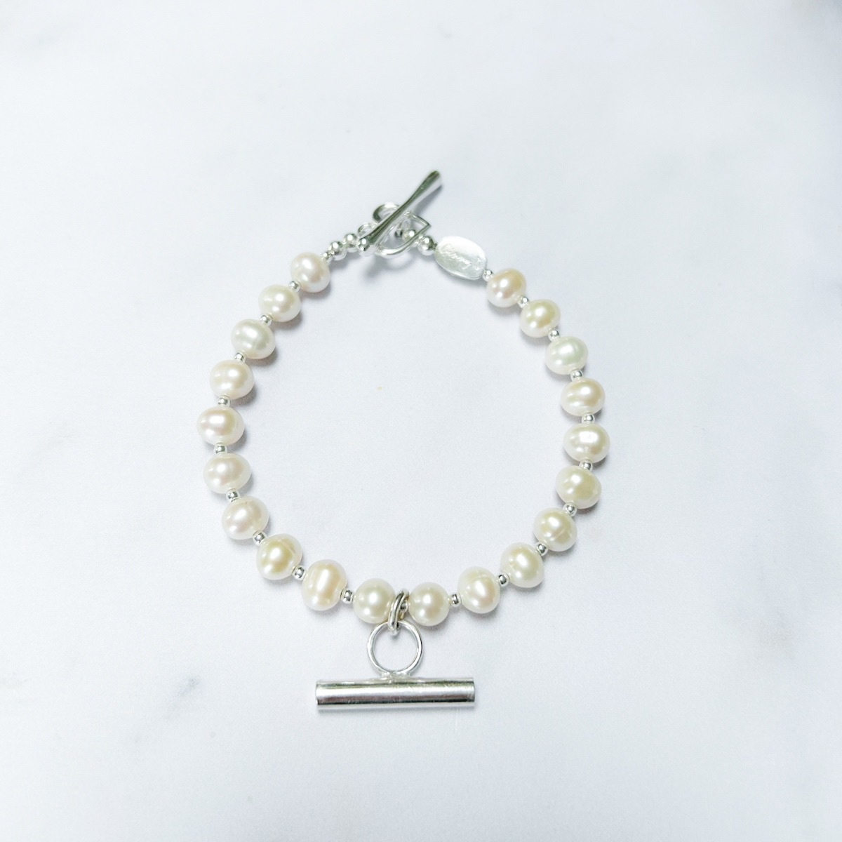 Pearl T Bracelet