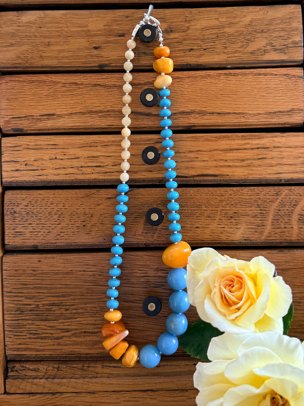 SUN SEEKER GEMSTONE NECKLACE