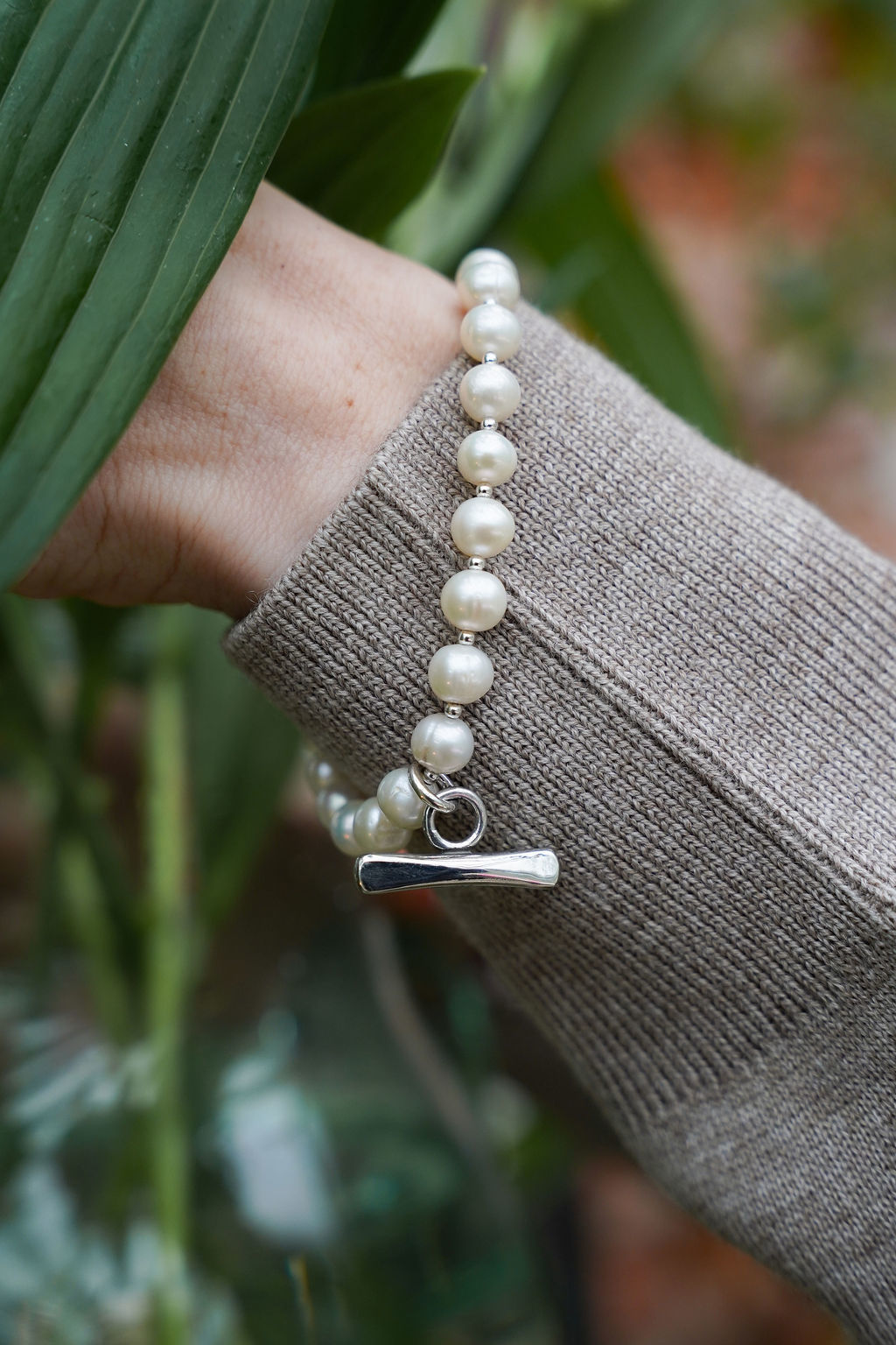 FEARLESS PEARL T BRACELET
