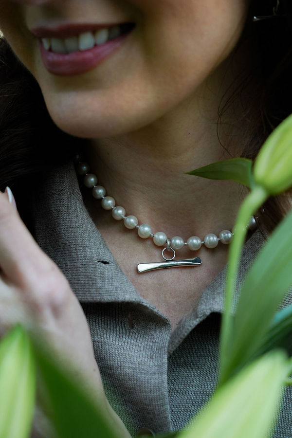 FEARLESS PEARL T CHOKER 