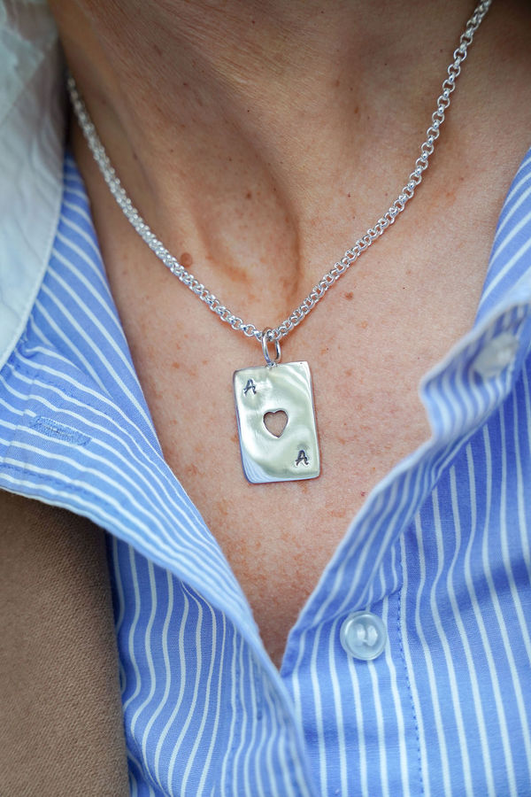 ACE OF HEARTS BELCHER NECKLACE