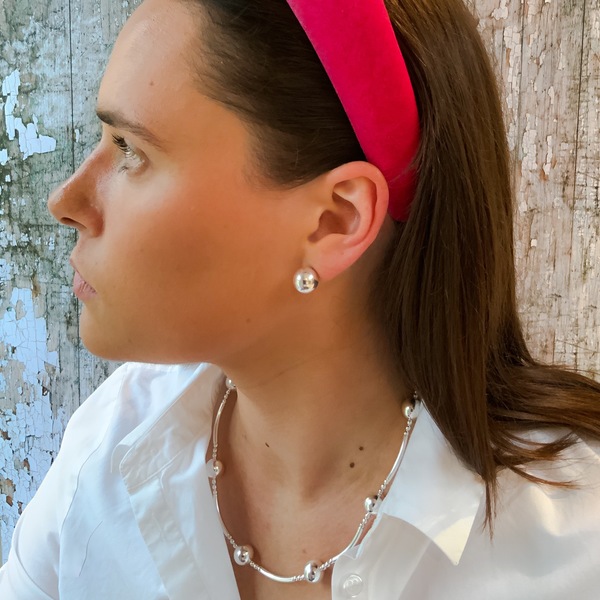 Large Silver Stud