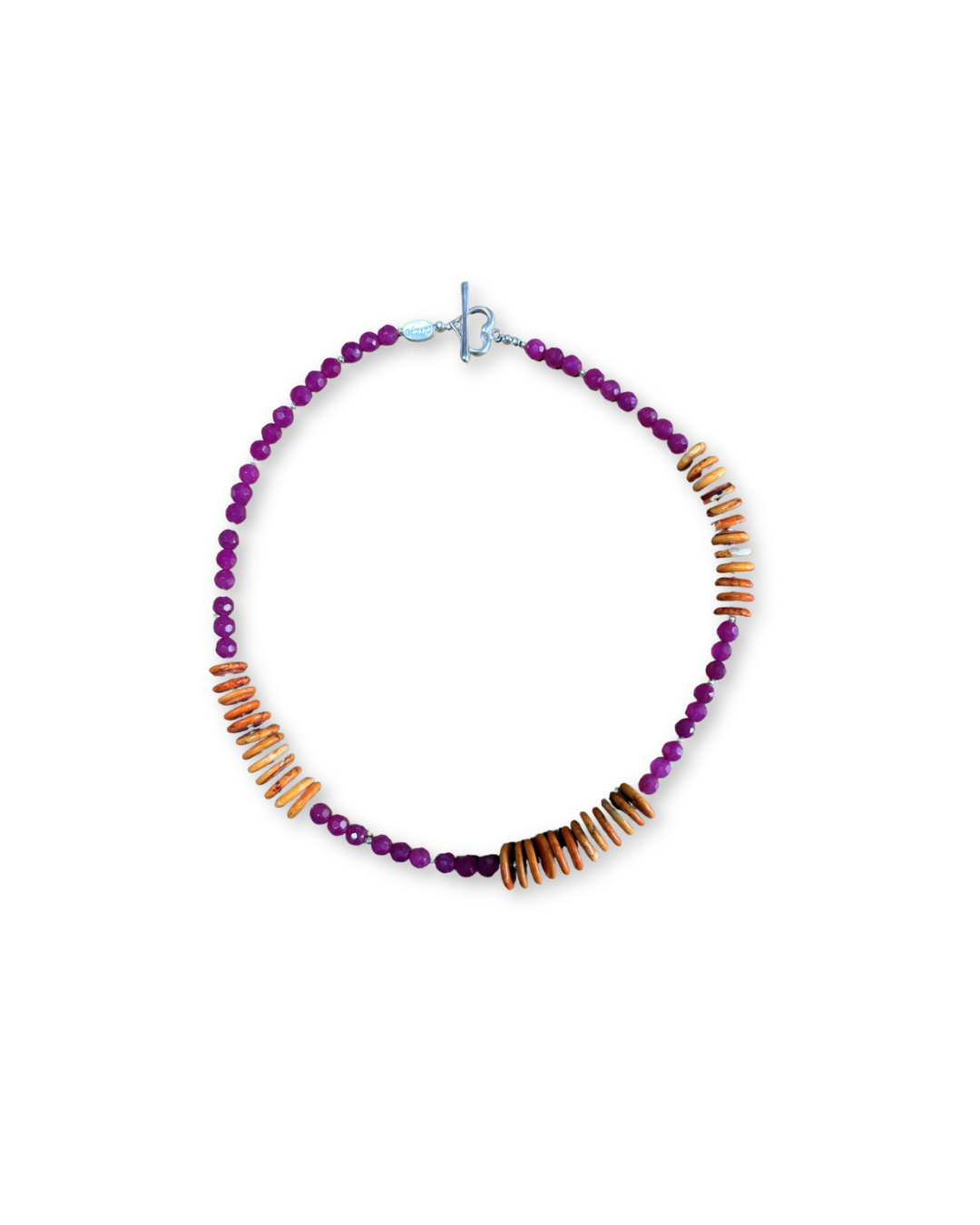 CORAL CRUSH GEMSTONE NECKLACE