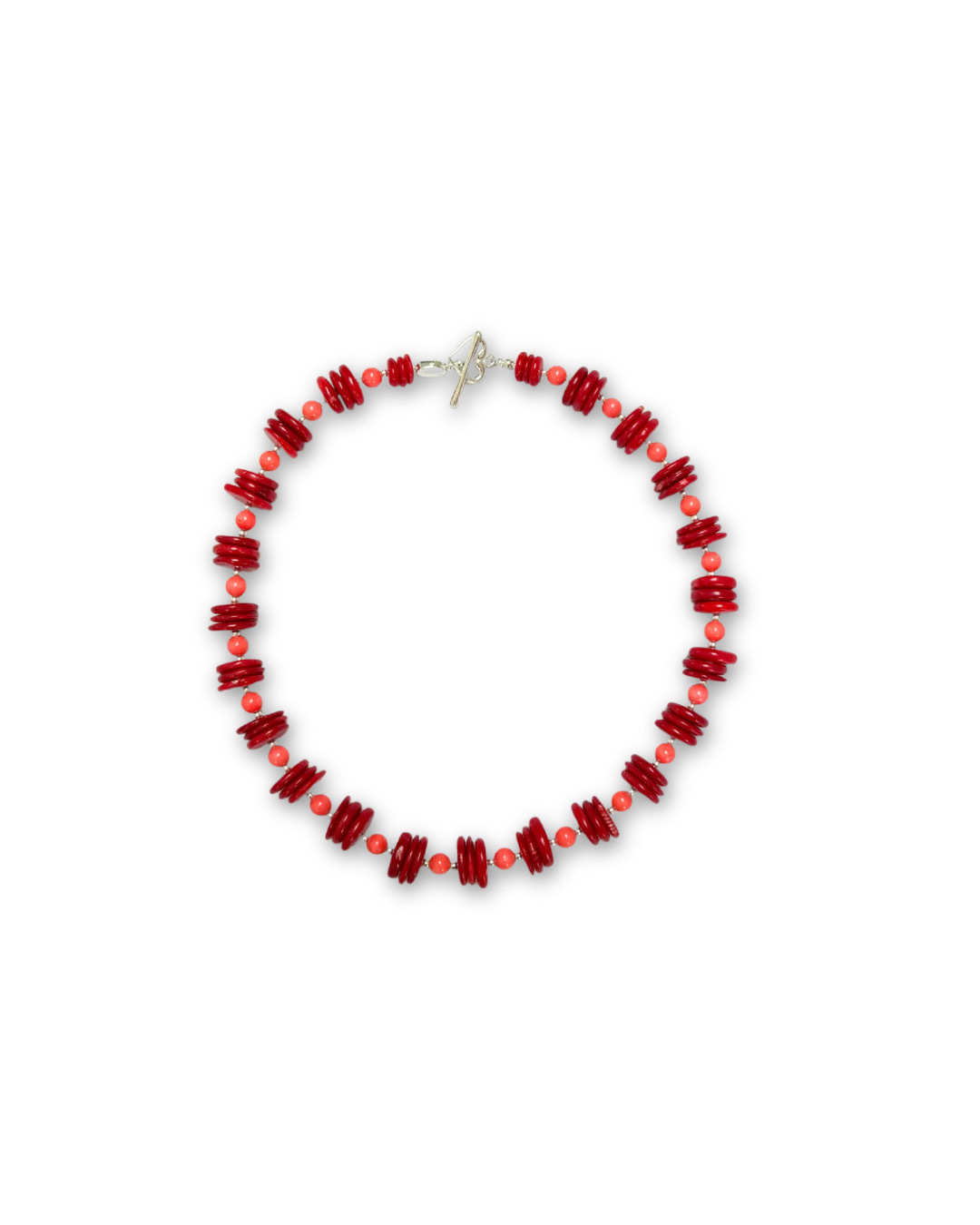 RED SEA BAMBOO CHUNKY NECKLACE
