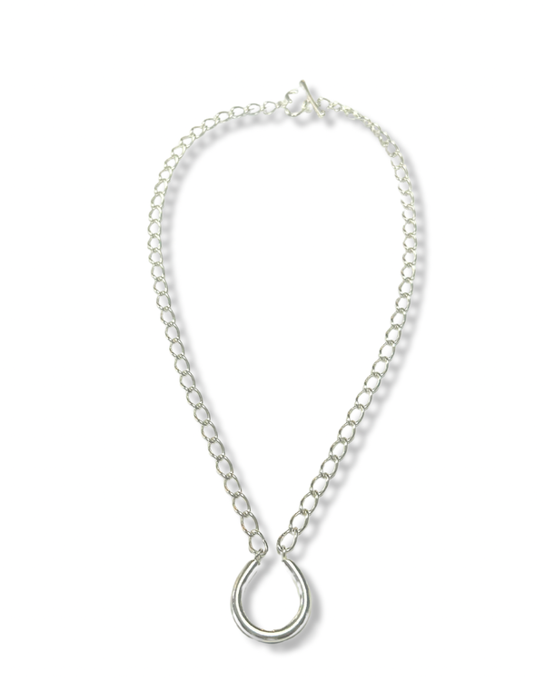 Mini Open Curb Lucky Necklace