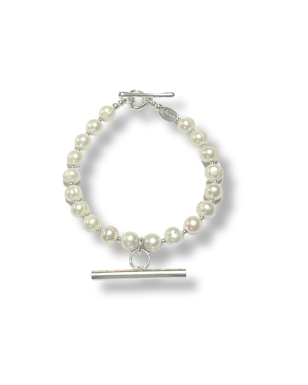 Pearl T Bracelet