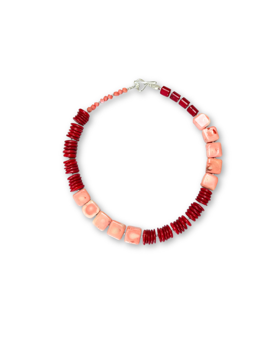 CORAL SEA BAMBOO STATEMENT NECKLACE