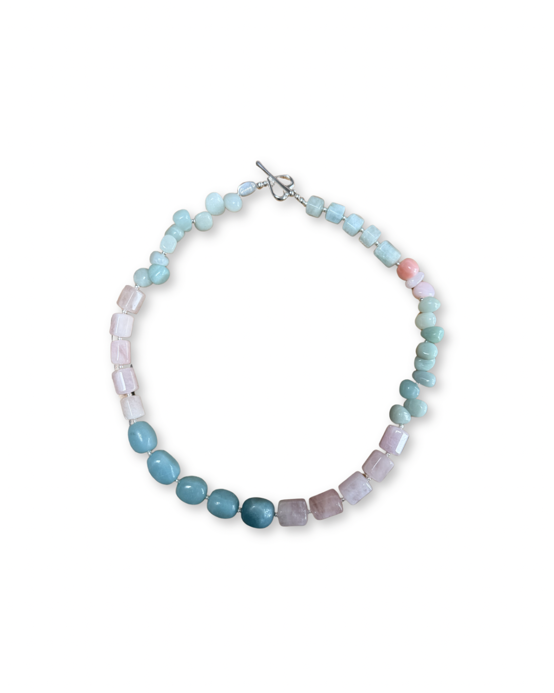 STRAWBERRY SORBET GEMSTONE NECKLACE