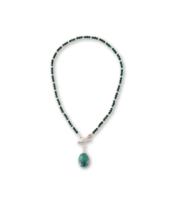 Turquoise Drop Necklace